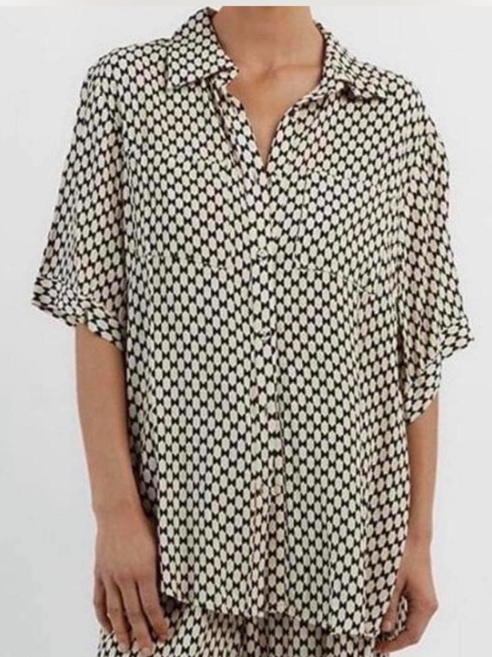 DISSH Geo Vacation Button Down Shirt